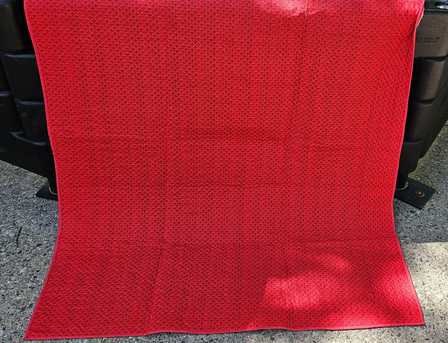 Snow on a Rose Quilt