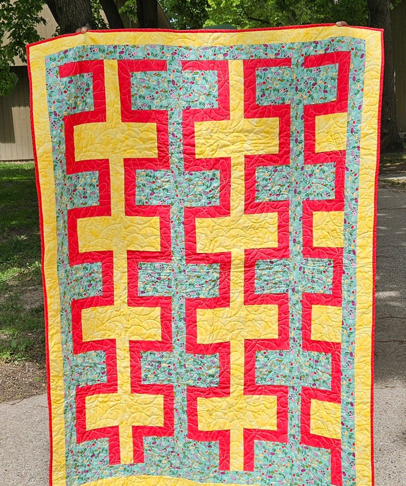 Sunlit Garden Path Quilt