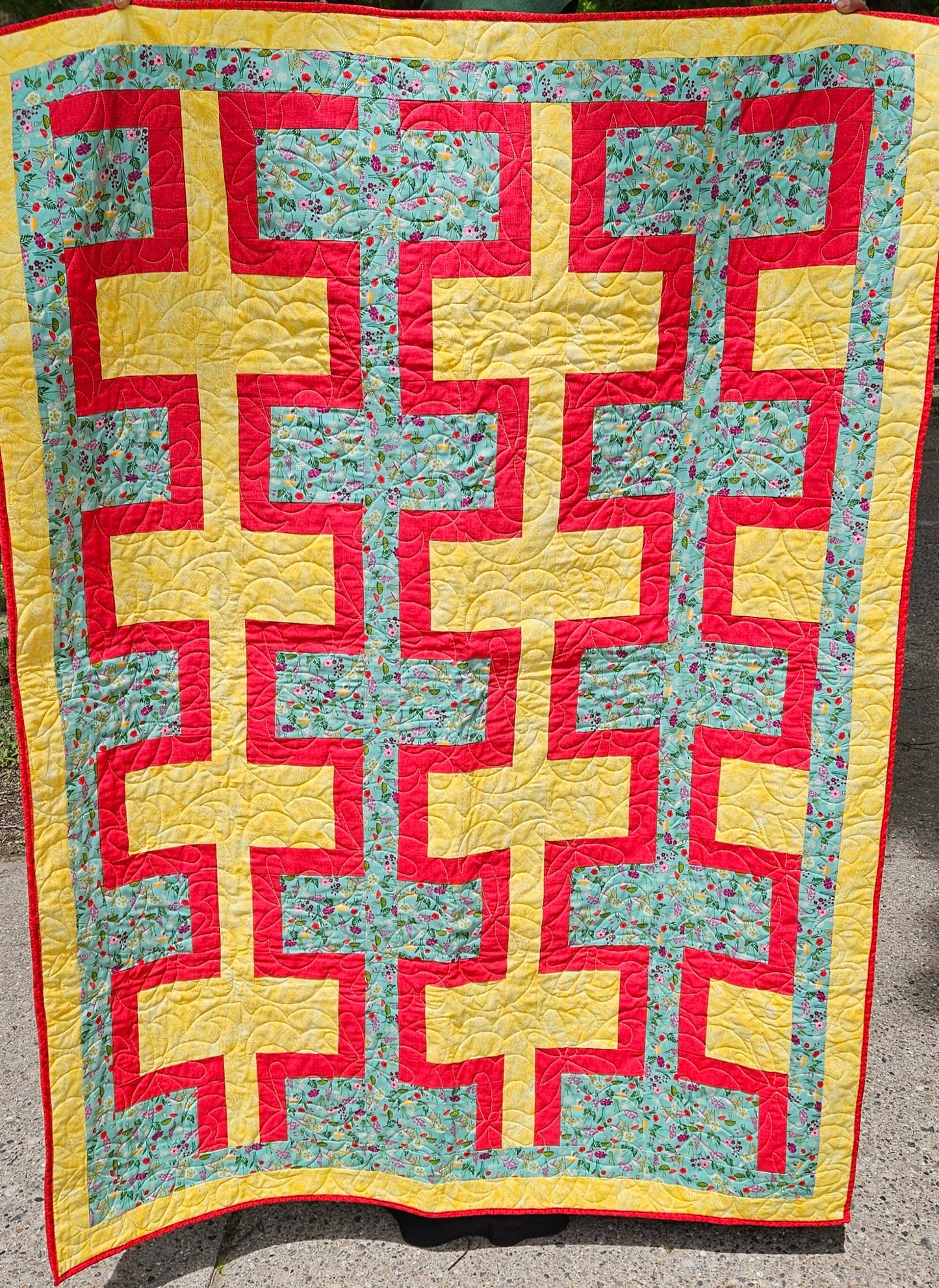 Sunlit Garden Path Quilt