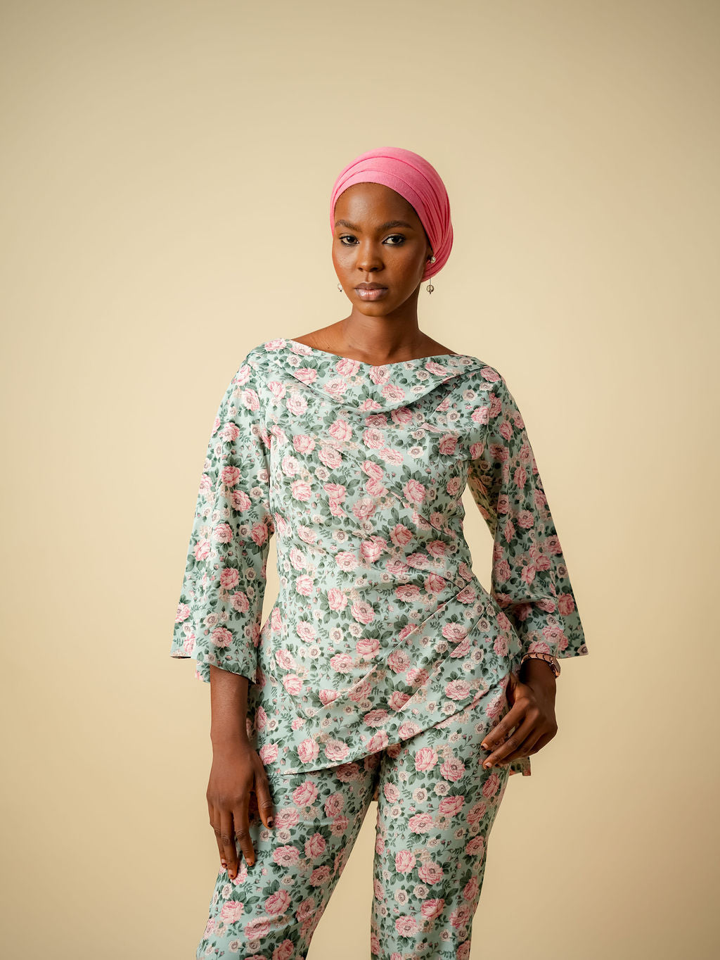 Zahara Rose Blossom Two-Piece Set